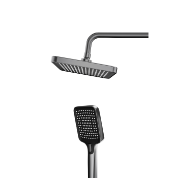 Nowoczesny zestaw Prysznicowy Kolumna Natryskowy Deszczownica, REGULOWANY